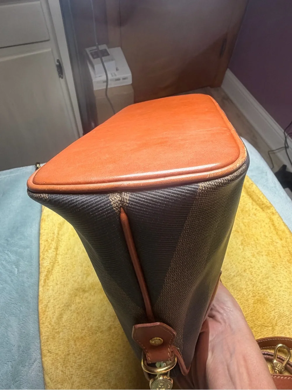 Fendi dome satchel